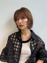 エディット トウキョウ(e.dit tokyo)&nbsp;ショートボブ/顔まわりレイヤー/ボブレイヤー/透明感ベージュ