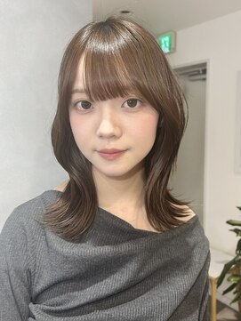 フォト イケブクロ(foto IKEBUKURO) 結べるミディアムレイヤー/くびれヘア/池袋/10代20代30代