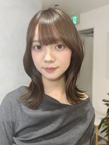 フォト イケブクロ(foto IKEBUKURO) 結べるミディアムレイヤー/くびれヘア/池袋/10代20代30代