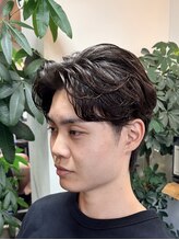 ミスターベイビー(Mr.BABY)&nbsp;大人メンズパーマ/ビジネスパーマ/毛流れパーマ/20代/30代