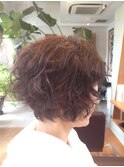 ショートエアリーパーマ