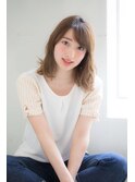 (joemi) ワイドバングくびれミディモーブカラーワンサイド(花野)