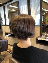 ナトゥーラ 岐阜(Natura)&nbsp;ナチュラルブラウン☆メリハリグラデーションボブ☆