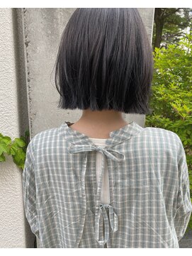 ロプート(Loput) 地毛風カラー×ブラントボブ