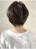 丸みショート