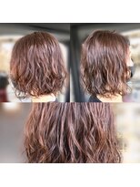 ディーリンク 南橋本店(HAIR MAKE DLINK) フワフワくせ毛風ボブパーマ