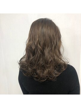 クラン 六甲道(Chlan) ふわふわデジタルパーマ×アッシュベージュ