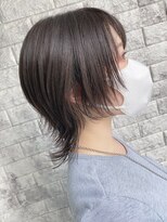 リアイス(Re:ICE)&nbsp;ミニウルフ/くすみブルー/流れるレイヤー/インナーハイライト