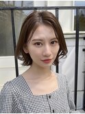 20代30代40代◎くびれボブ×ひし形ミディアムレイヤー
