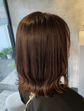 ヘアデザイン ファブロ(hair design FABRO.) ブラウンカラー♪