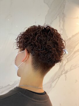 グランデ(grande) ハードスパイラルパーマ/ オレンジブラウン/スパイラルパーマ