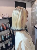 ペレ 渋谷(PELE)&nbsp;K155_ブロンド×裾カラー