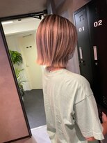 サニー 渋谷(SUNNY)&nbsp;バレイヤージュ、ココアベージュ、ハイライト、グレージュカラー