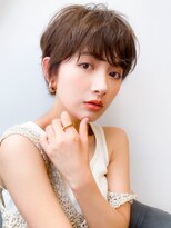 ソア 渋谷(soar)&nbsp;30代40代50代ショートパーマ/ショコラアッシュ/ヘルシースタイル