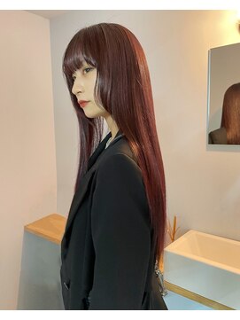 チーカ(chica) wine red × super long