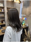 3Dハイライト×グレージュ