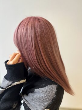 キルト(kilto.) ピンクパープルで色落ちの白みベージュも楽しむカラー◎/20代