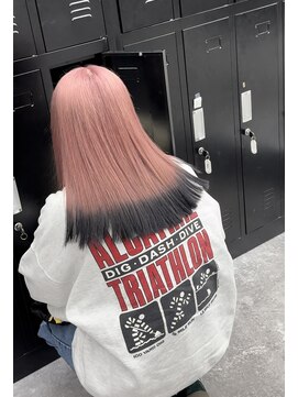 エイル 茶屋町(Eir) ピンクベージュエンドラカラー