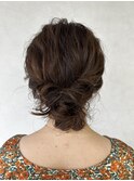 ヘアアレンジ/シニョン