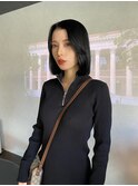 20代30代40代姫カットセミディカールレイヤーカットウルフボブ