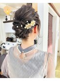 ショート★ボブ★ヘアセット　メイク　着付け