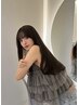 カット＋髪質改善ケアストレート/縮毛矯正￥24800