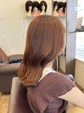 ヘアーブランドジン パルト(HAIR BRAND Jin Palt) ブリーチなしオレンジブラウン