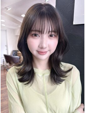 リコバイアフロート(riko by afloat) くびレイヤー/フレンチガーリー/ナチュラル[stylist竹田]