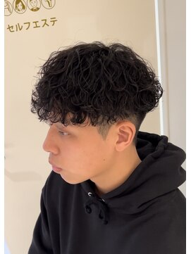 スイッチ(men's SWITCH) 大分メンズ波巻きスパイラルパーマ刈り上げレイヤーツーブロック