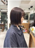ミニボブ/ぱつっとボブ/切りっぱなし/吉祥寺/イルミナカラー