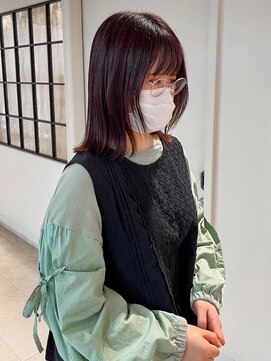 オルガン(Organ) 顔まわりレイヤーボブ