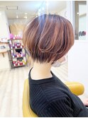 【morio成増 セリザワ】ショートボブ ハイライトカラー