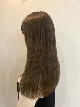 エイン(eine) 艶髪/オリーブカラー/ロングヘア/ウルトラファインバブル