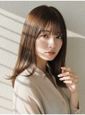 イメチェン/美髪/外ハネボブ/ワイドバング/髪質改善/縮毛矯正
