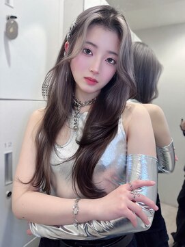 ロンドガーネット 池袋(Lond garnet) 髪質改善縮毛矯正レイヤーカット顔周り前髪韓国ミニウルフ/池袋