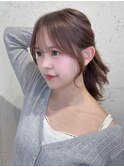 韓国ヘア/顔周りカット/レイヤーカット/髪質改善