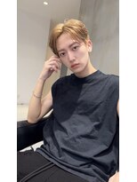 ザシェノンアオヤマ(THE CHAINON AOYAMA)&nbsp;シースルーコンマバング×ミルクティーベージュ