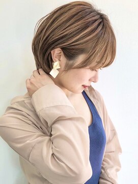 ロンド 銀座(Lond) 【成田】ショート/ハイライトカラー/白髪/白髪ぼかし/銀座10