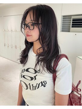 ロイリー バイ ローウェ 立川(Loely by Louwe) 葡萄カラー/レイヤーカット