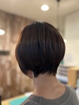 コニコニ(KONIKONI) 丸みショート＋縮毛矯正