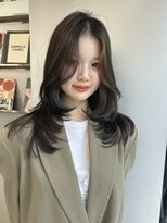 ペレ アネックス 大阪梅田茶屋町店(PELE ANNEX) くびれヘア/アプリコットオレンジ/夏のヘアアレンジ/梅田