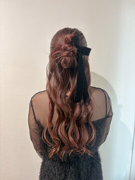 ゼスト 中野店(ZEST) 【ZEST中野/イチカ】ハーフアップ×カチモリ