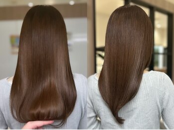 ディーボーイ 下通本店(D-BOY)の写真/ダメージに合わせたトリートメント選定で輝く美髪へ…シルクのような質感で今までにないサラツヤな手触り♪
