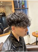 外国人風スペインカール