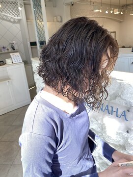 アンジュベイナハ (Ange Bay NAHA) ボブ×パーマ