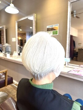 ヘアーメイクロージー 八軒店 (HAIR MAKE ROSY) 【絶壁解消】360度美シルエット。大人の上品丸みショート