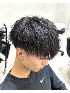 ビカムメンズヘアー 栄店(become men's hair) 縦落ちパイルツイスト