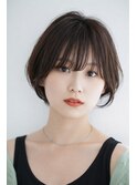 大人ショート×似合わせカット