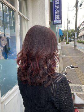 サンクチュアリー 千里山(Sanctuary) 巻き髪レイヤースタイル