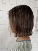 切りっぱなし外ハネボブ